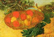 Vincent Van Gogh Still Life with Oranges, Lemons and Gloves